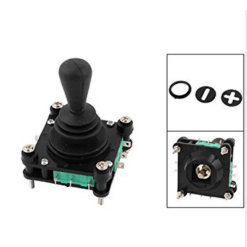 

AC 240V 5A 4NO 4NC Momentary 2.5mm Fixing Thread Joystick Switch