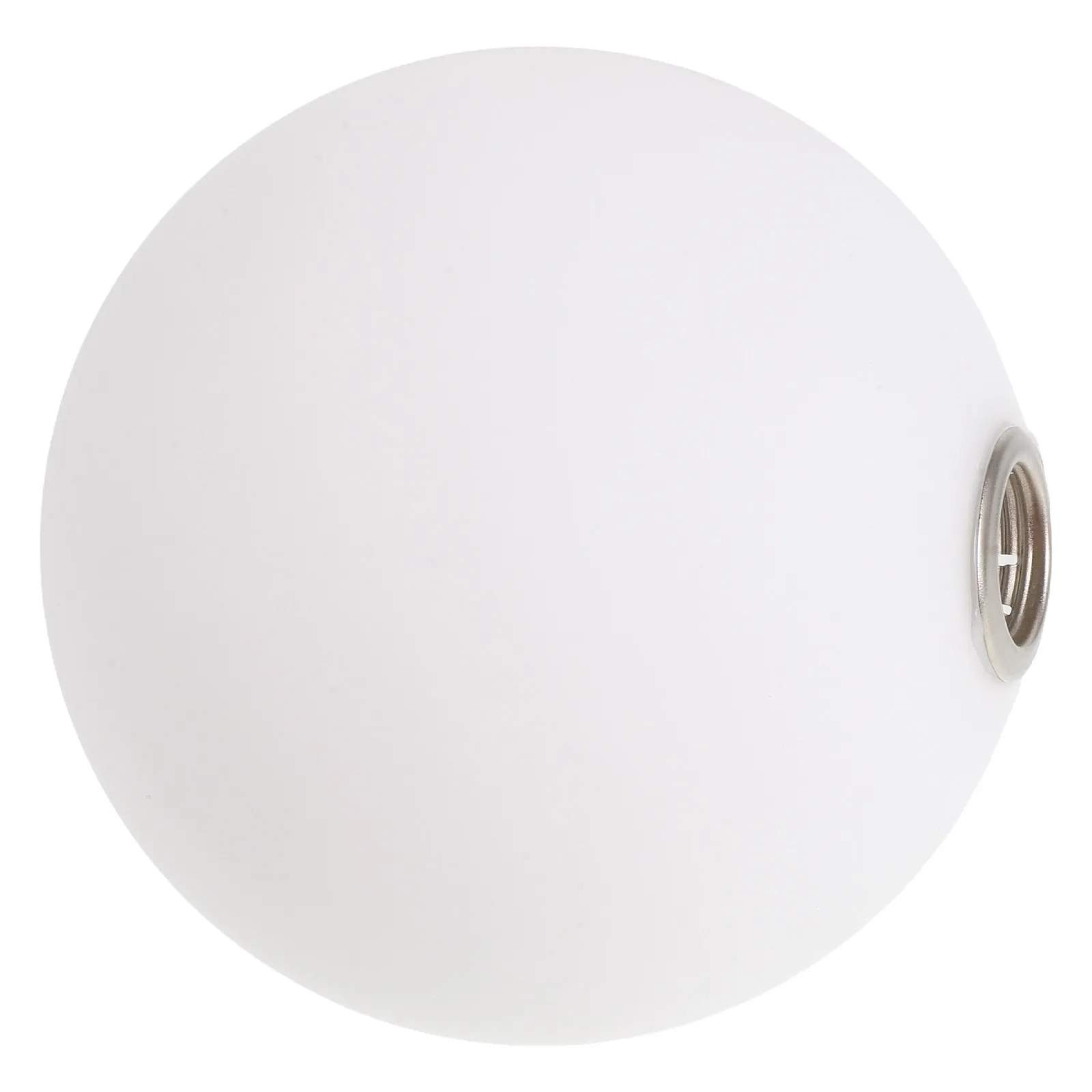 

White Glass Globe Lamp Shade 4.72 Inch Frosted Sphere Lampshade 0.87 Inch Metal Threaded Base Replacement for Pendant Ceiling