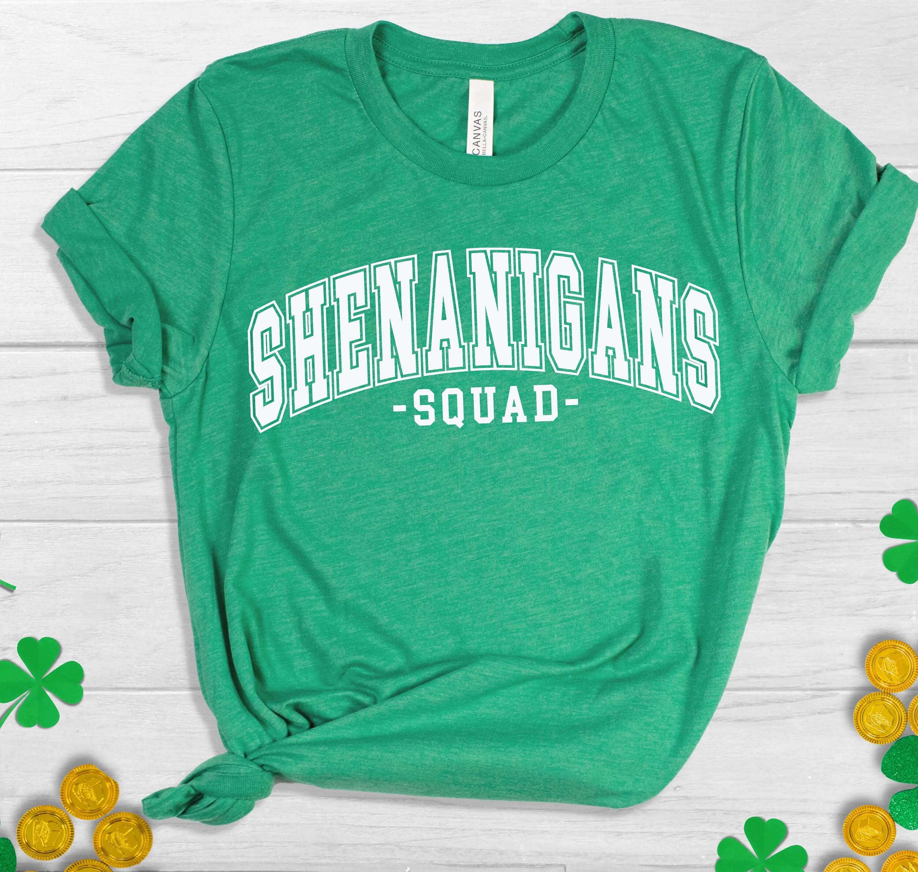 Shenanigans Squad T Shirt St Patricks Drinking Irish Paddy'S Day Lucky