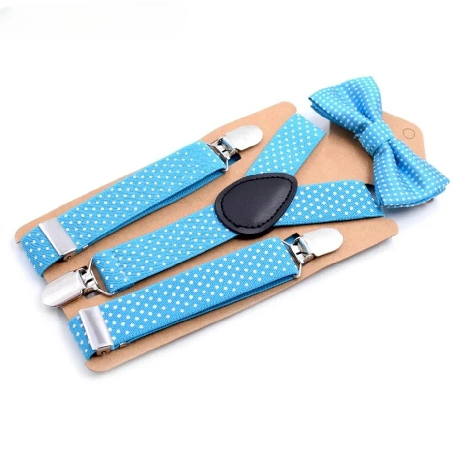 blue-kids-suspenders-and-bow-ties-children-dot-pants-suspenders-trousers-pink-purple-black-gray-boys-grils-unisex-braces-new