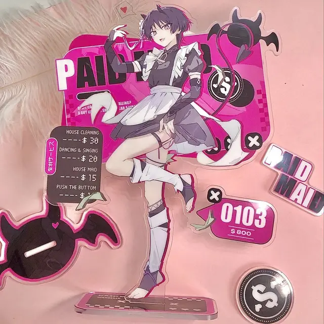Scaramouche Anime akrylowy stojak figurka akcja figurka peryferyjna modele dla dzieci ozdoby do zabawek akcesoria Yuan Shen prezent dla przyjaciela