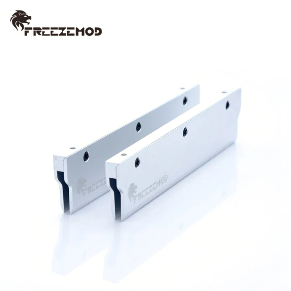2pcs FREEZEMOD RAM Armor Memory Cooler Vest Metal Cover Wide Narrow Frosted Surface Water Cooling PC MOD Multi Color MEO-PM0AB