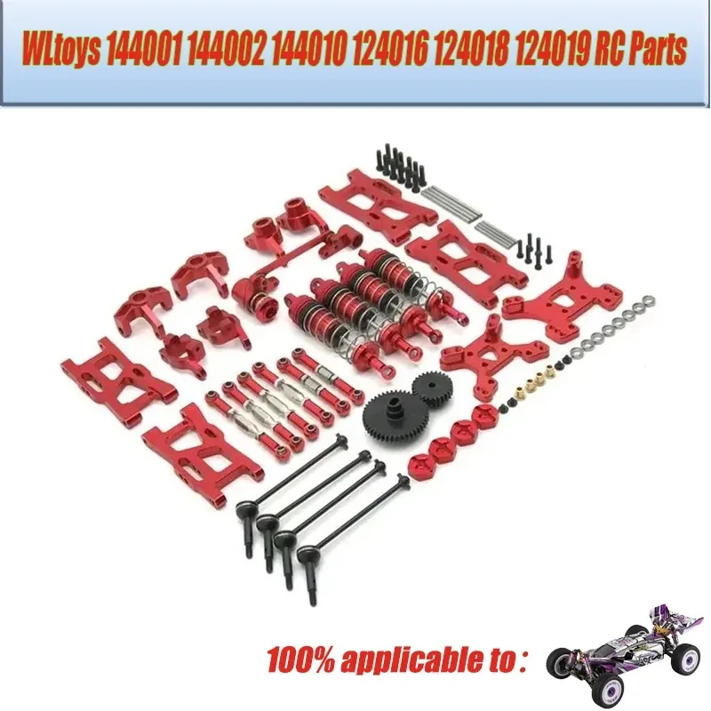 Wltoys 124019 124017 124007 1/12 Originalteile Vorder- und Hinterarme Lenkbecher C-Naben Hinterachsbecher Set Zubehör Rc-Teil