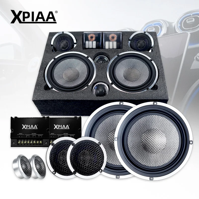 Factory new design component speakers 6.5 inch 3 way Car Audio Midrange bass Speakers