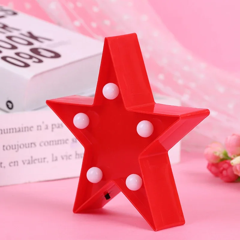 LED Star Night Light Desk Lamp for Kid's Room Decor