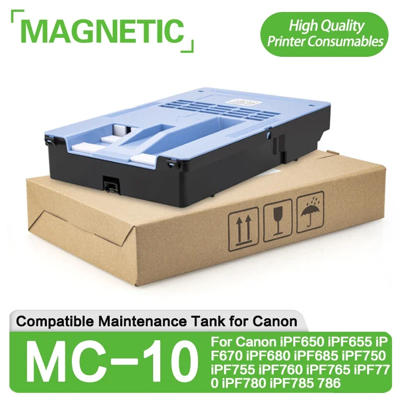 

1X MC-10 резервуар для обслуживания принтера Canon iPF650 iPF655 iPF670 iPF680 iPF685 iPF750 iPF755 iPF760 iPF765 iPF770 iPF780 iPF785