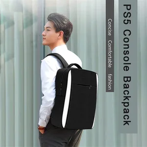 Large capacity console, PS5 console backpack, PSS Slim Torage Bag, Headset Controllers, Game Discs Accessories 8 Main Sales Backpack Gamer - №4