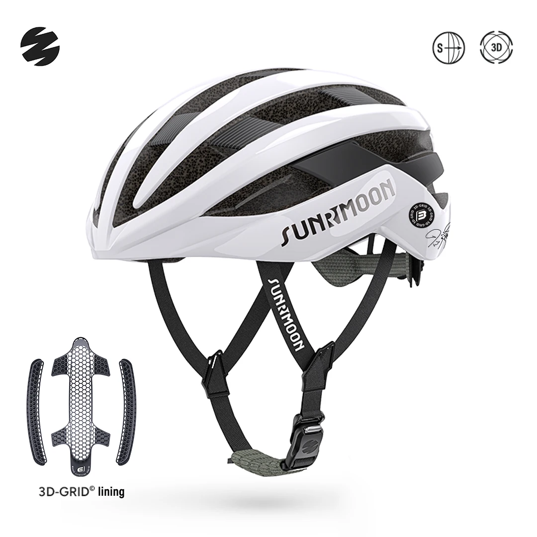Sunrimoon خوذة ركوب الدراجات على الطرق والدراجات الجبلية للرجال والنساء معدات خوذة أمان قابلة للتنفس TS-99 #5