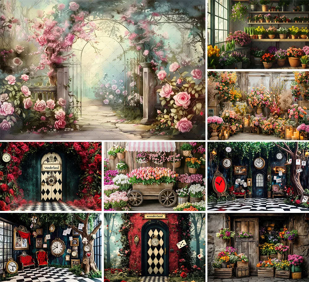 mehofond-fotografia-fundo-primavera-pais-das-maravilhas-jardim-loja-de-flores-criancas-festa-aniversario-retrato-decoracao-pano-de-fundo-estudio-foto