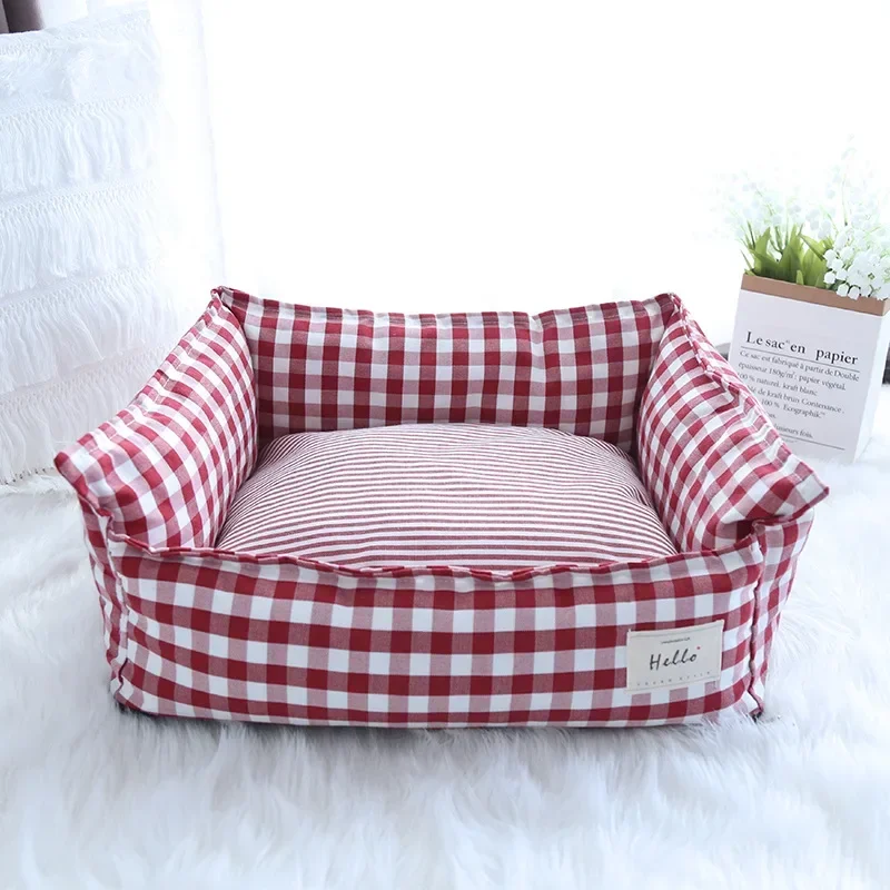 Indoor Dogs Small Medium Cat Sofa Sleeping Bed Pet Nest Cat Bed Pet Sofa Sleeping Bed Furniture Pet Supplies Accessories