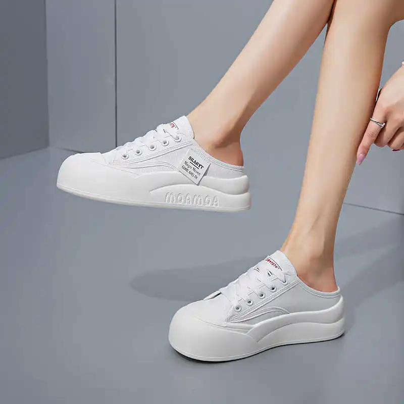 Flat Sole Pu Leathe… - image