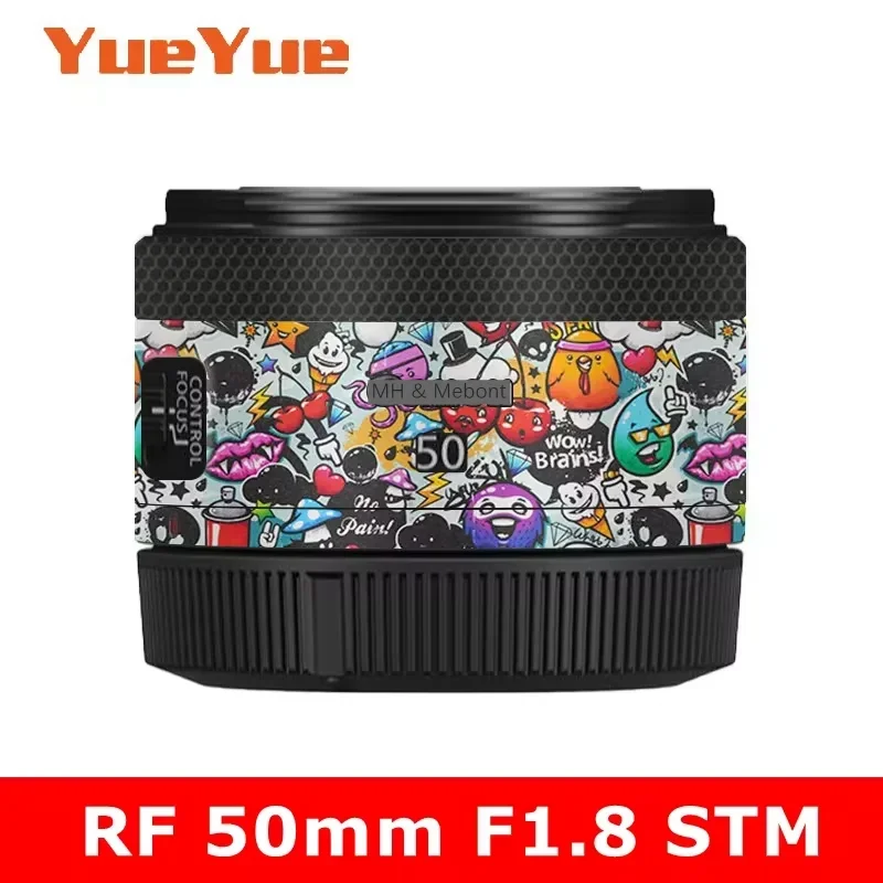 RF50 RF 50 1.8 STM  Anti-Scratch Camera Lens Sticker Protective Film Body Protector Skin For Canon RF 50mm F/1.8 STM RF50MM