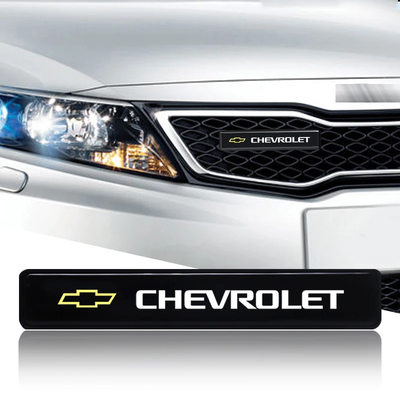 

Car Front Cover Grille Lamp Emblem Decor Lighting LED Lights Fit For Chevrolet Silverado Impala Malibu Equinox Cruze Camaro Aveo