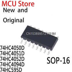 10PCS SOP 74HC4050 74HC4051 74HC4052 74HC595 74HC4094 SOP-16 74HC4050D 74HC4051D 74HC4052D 74HC4094D 74HC595D