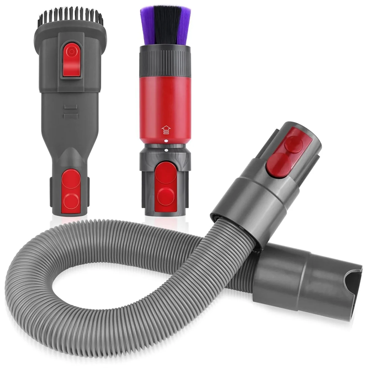 

A76Z Hose Extension + Scratch-Free Dust Brush + Combination Brush Accessory for V7 V8 V10 V11 V15 Vacuum Cleaner Parts