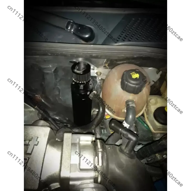 Universal Modified Oil Catch Can Engine Carbon Deposition Prevention Intake Manifold Extended Dual Oil Air Separator Filter Pot