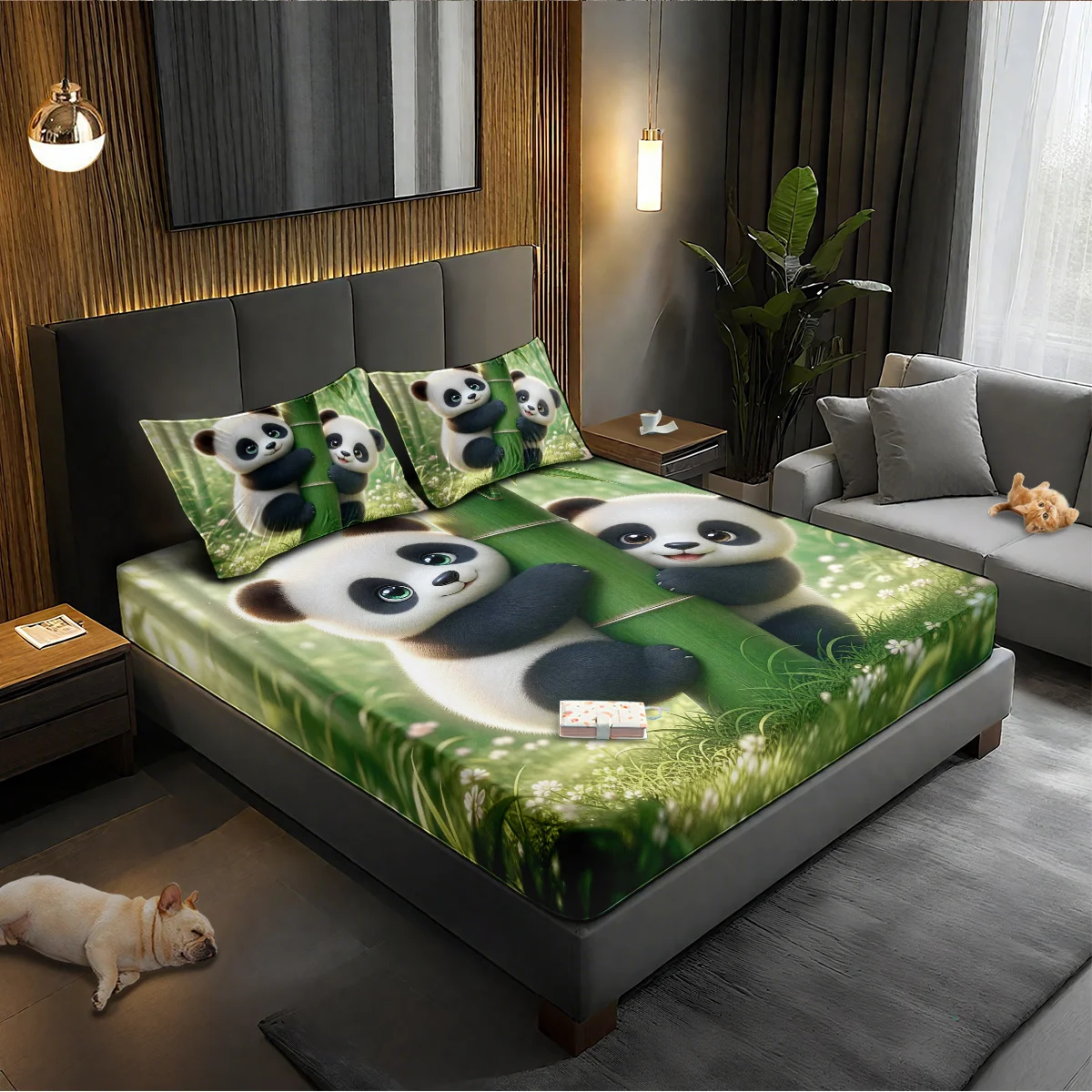 Niedliches Waldbär-Bettwäsches – Baby Nursery Forest Theme Bewertung und Preis