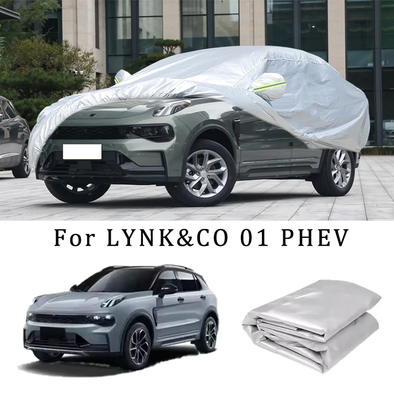 

For LYNK&CO 01 PHEV Car Cover Outdoor Protection Full Exterior Snow Cover SunshadeDustproof Protection Cover Car Accessories