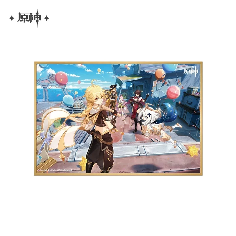 Genshin Impact Cosplay Linnea Feng Gui's Chen Yu Series Cartoon Anime and Video Game Merchandise Decorative Gifts 5