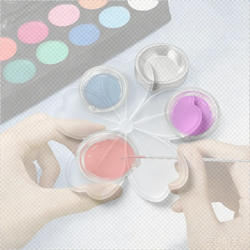 Stainless Steel Painting Color Bowls Oil Paint Trays Paint Color Mixing Cups Color Mixer Children DIY Painting Tools