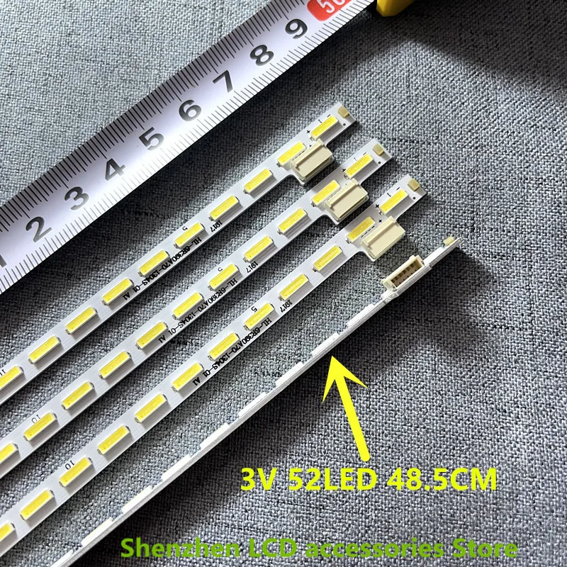 LED Backlight strip 52 lamp for VESTEL 39PF5065 39FA5000 39INCH V1B 7020PKG 52EA REV0.5  VES390UNVA-01   100%NEW