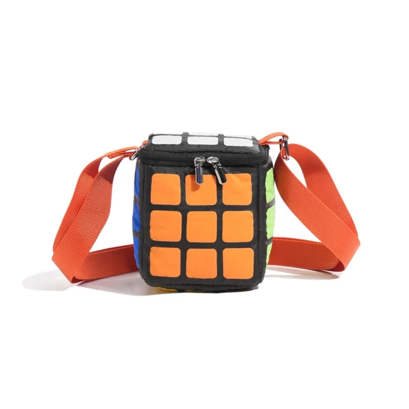Personalized Cute Cube Bag 2026 New Fashionable Design Shoulder Bag Mini Versatile Couple Crossbody Bag