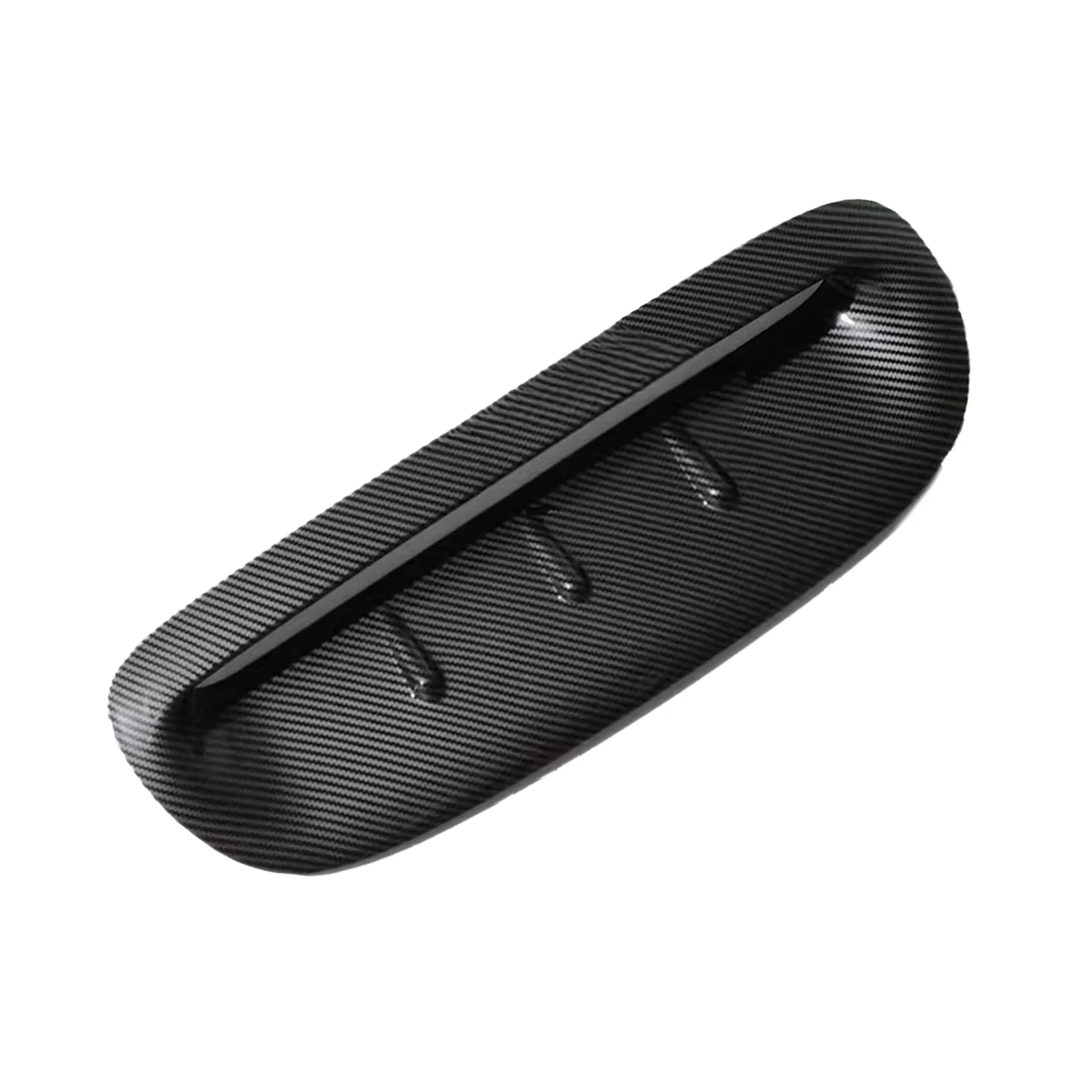 Air Vent Trim Carbon Fiber Hood Vent Compatible With for mini For for mini for Cooper S Front Placement Car Maintenance For for