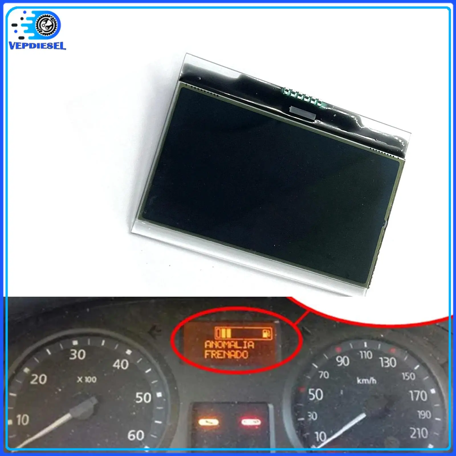 

1 шт. ЖК-дисплей 8201297582F 8201297586 8201535461 8200961825 8200961828D для Renault Trafic 2 (X83) 2010-2016 приборная панель