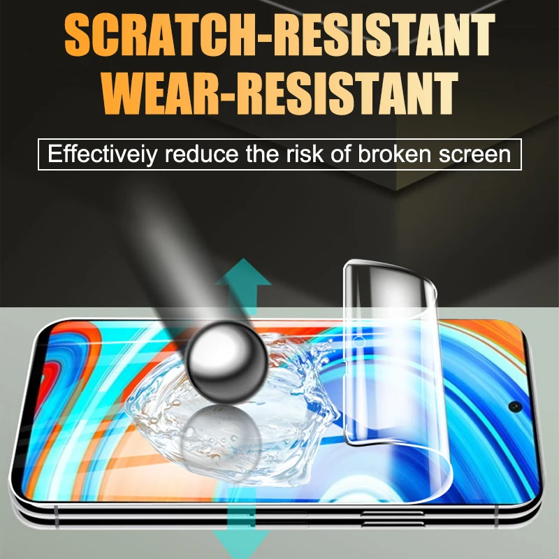 3PCS Hydrogel Film Für Xiaomi Redmi 14C 13 13C 12C 12 Turbo 3 A1 A2 A3 Plus Screen Protector für Xiaomi Redmi 10C 10A 10 9C 9A 9 – Detail 2