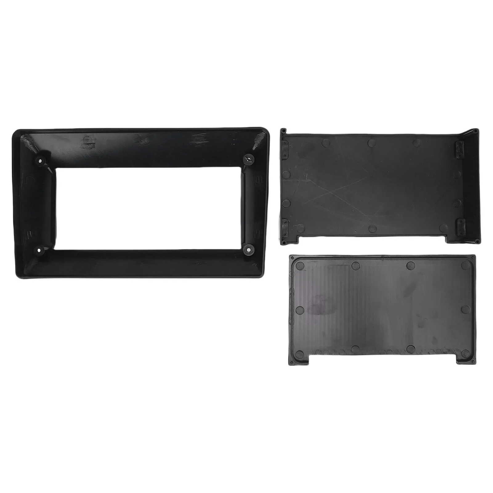 Auto Enkele DIN Autoradio Frame ABS Radio GPS Navigatiepaneel Frame Universele auto-interieuraccessoires