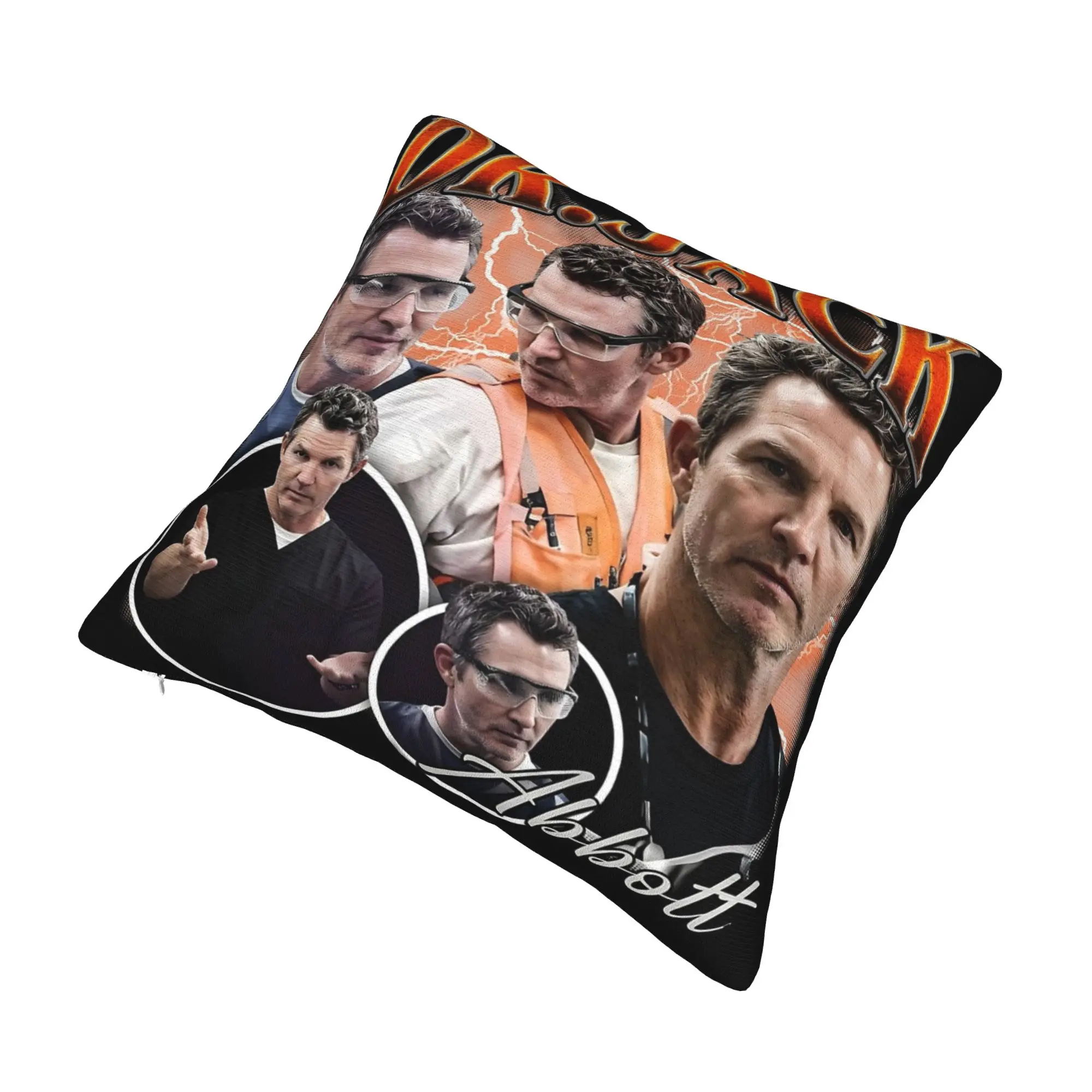 Decorative Pillow Covers The Pitt  Merch Home Dr. Jack Dr. Robby Pillow Case Cover Square Multi-Size