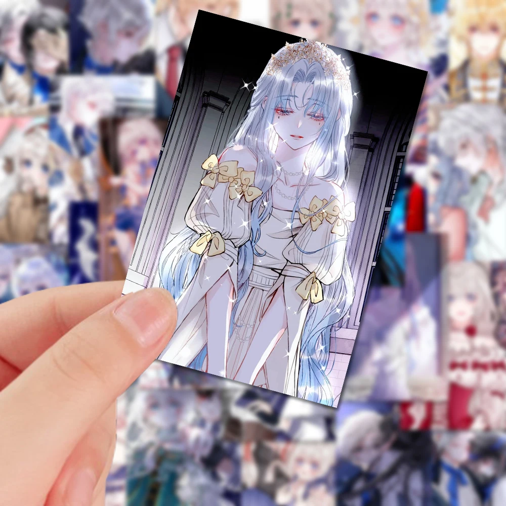 48pcs Anime I'm in Love with the Villainess Lilianna Amy DIY Decoration Waterproof Cup Sticker Cell Phone Tablet  Stickers