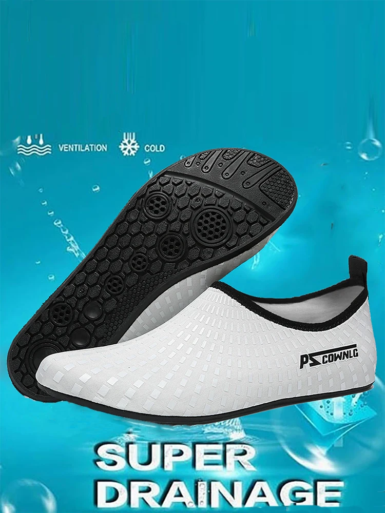 Summer Water Shoes For Men Breathable Beach Shoes Adult Unisex Soft Walking Surfing Shoes Hiking Upstream Sneakers image 3