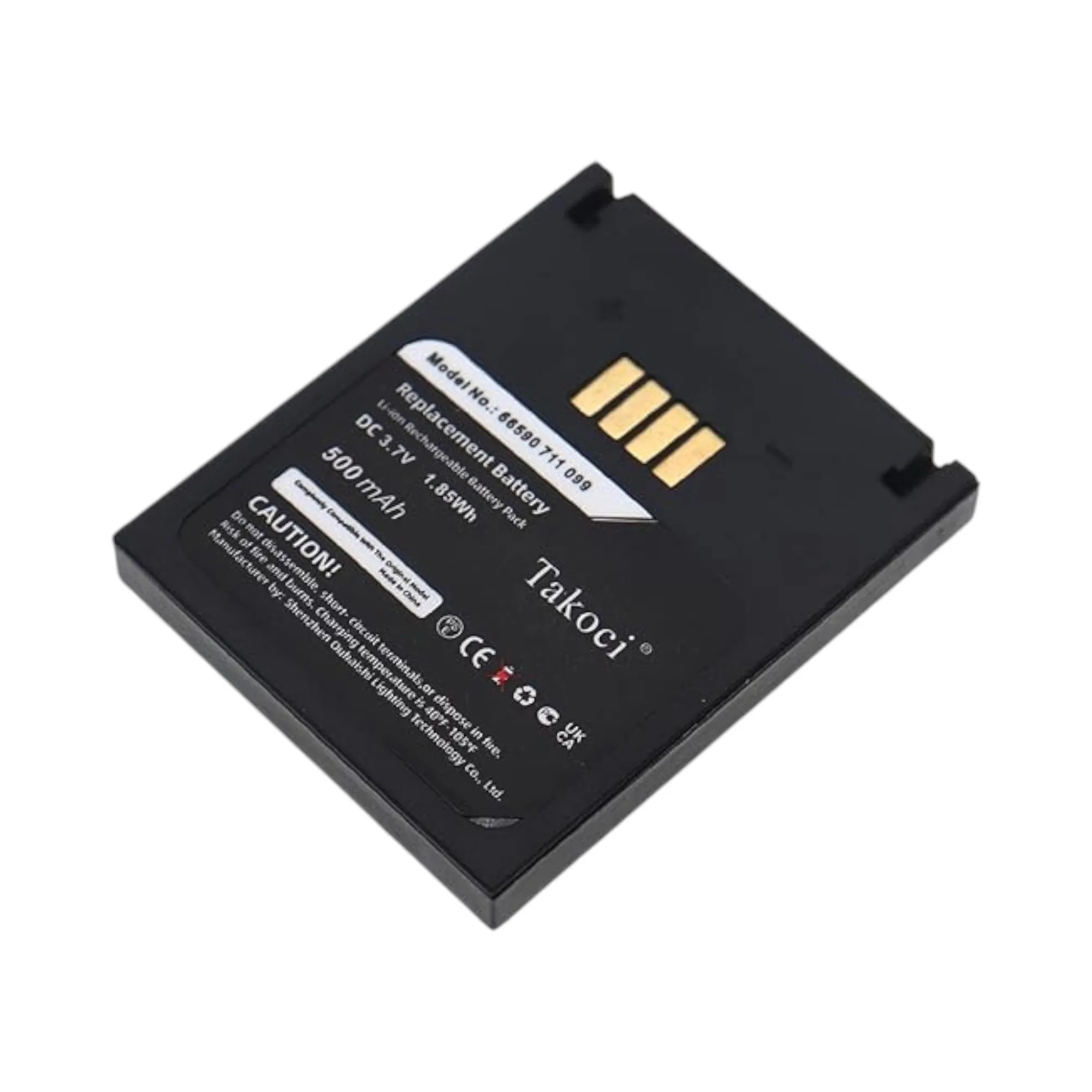 

Replacement Battery 500mAh for Easypack, Konftel, Teufel Poliflex 550, EasyPack 550, 55, 55W, Mute BT 66590 711 099