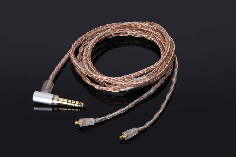 8-core braid 2.5mm/3.5mm/4.4mm BALANCED Audio Cable For NXEARS OPEAR BASSO SONATA Earphones