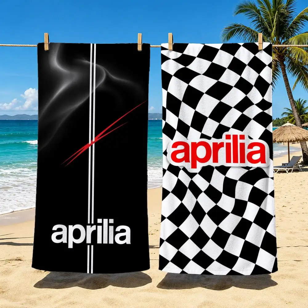 Motorcycle Brand A-Aprilia Towel Towel beach towel, quick drying absorbent bath towel for Swim,Gym,Camping,Outdoor hot