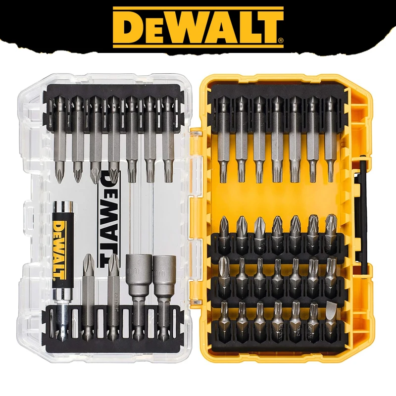 DEWALT DT70705 Screwdriving Bits Set 40-Piece Entry Level Batch Header Sleeve Durable Tool Attachments
