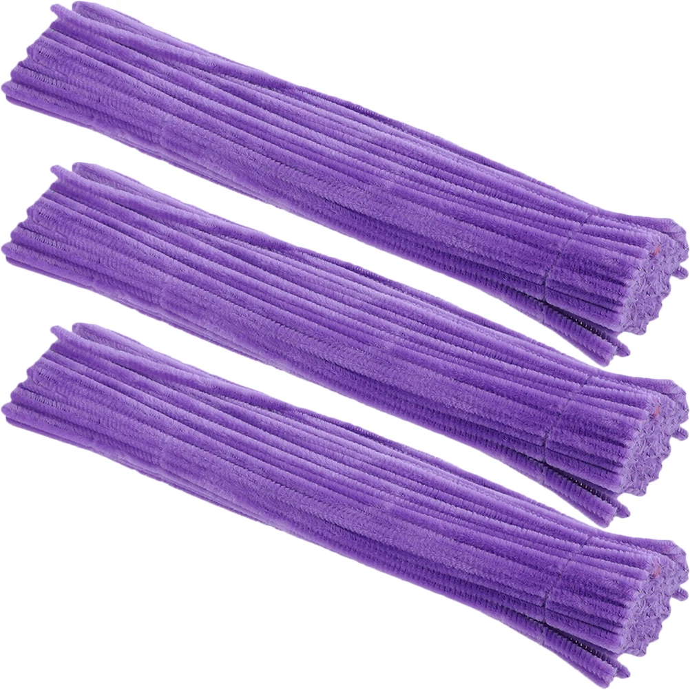

300pcs Twisting Stick Material Package Kids DIY Crafts Plaything Accessories Chenille Stems Craft Pipe Cleaners Bendable