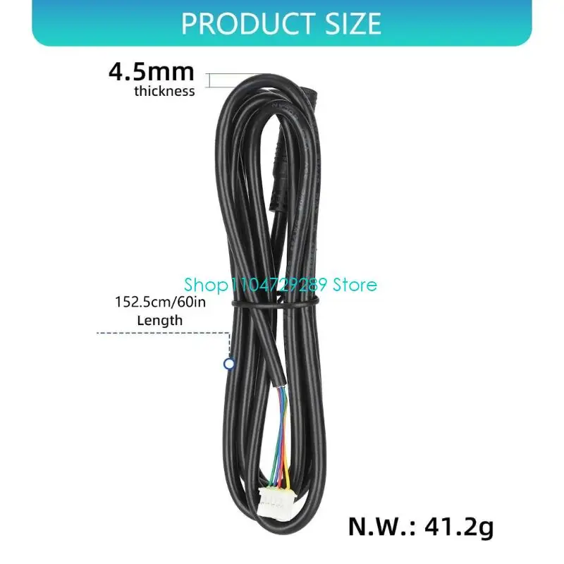 D8KE Universal Electric Scooter Data Link Cable نقل عالي السرعة هيكل ABS مرن