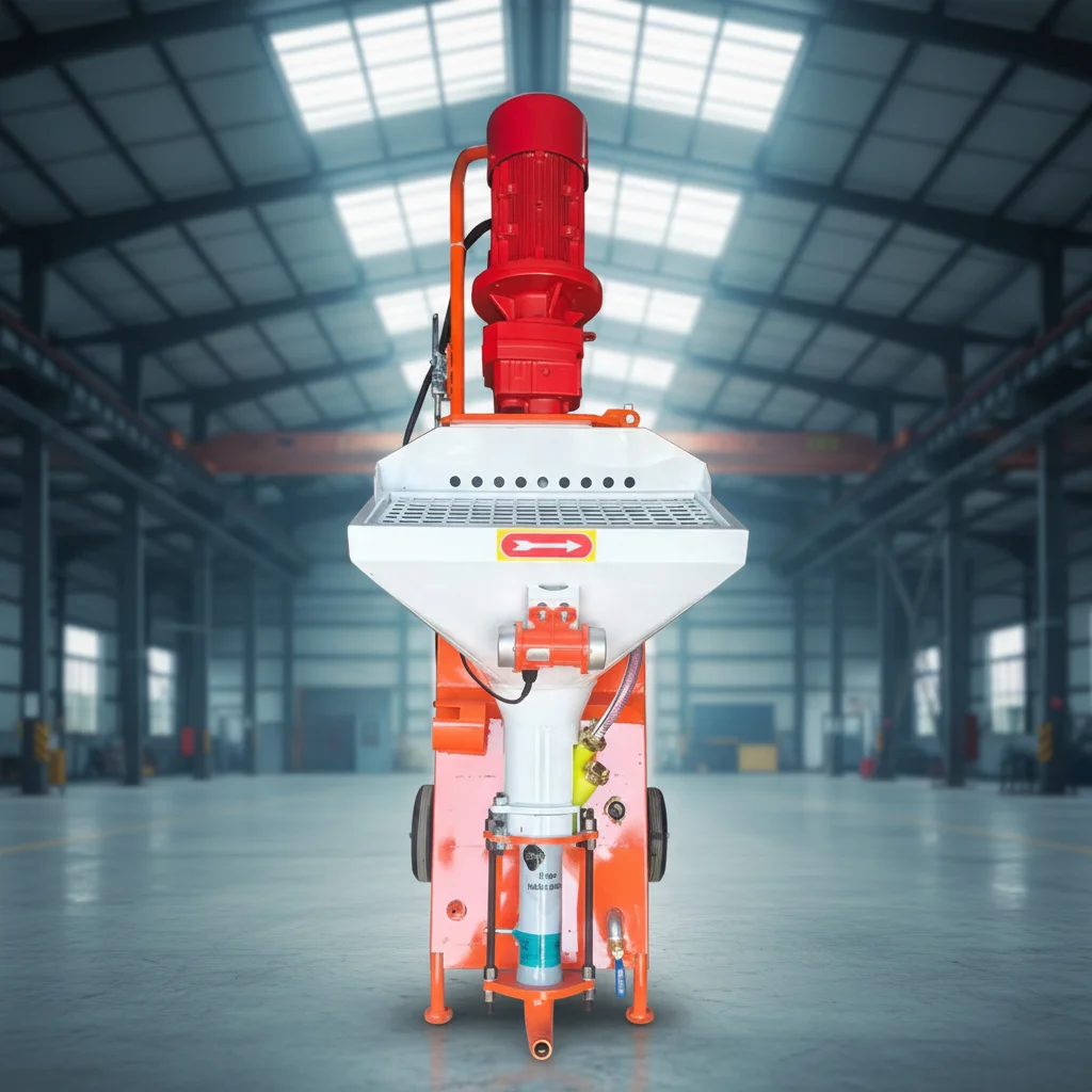 Advanced Technology Plaster Cement Spraying Machine 220v /380V Automatic Gypsum Plaster Station Mortar Spraying Machine