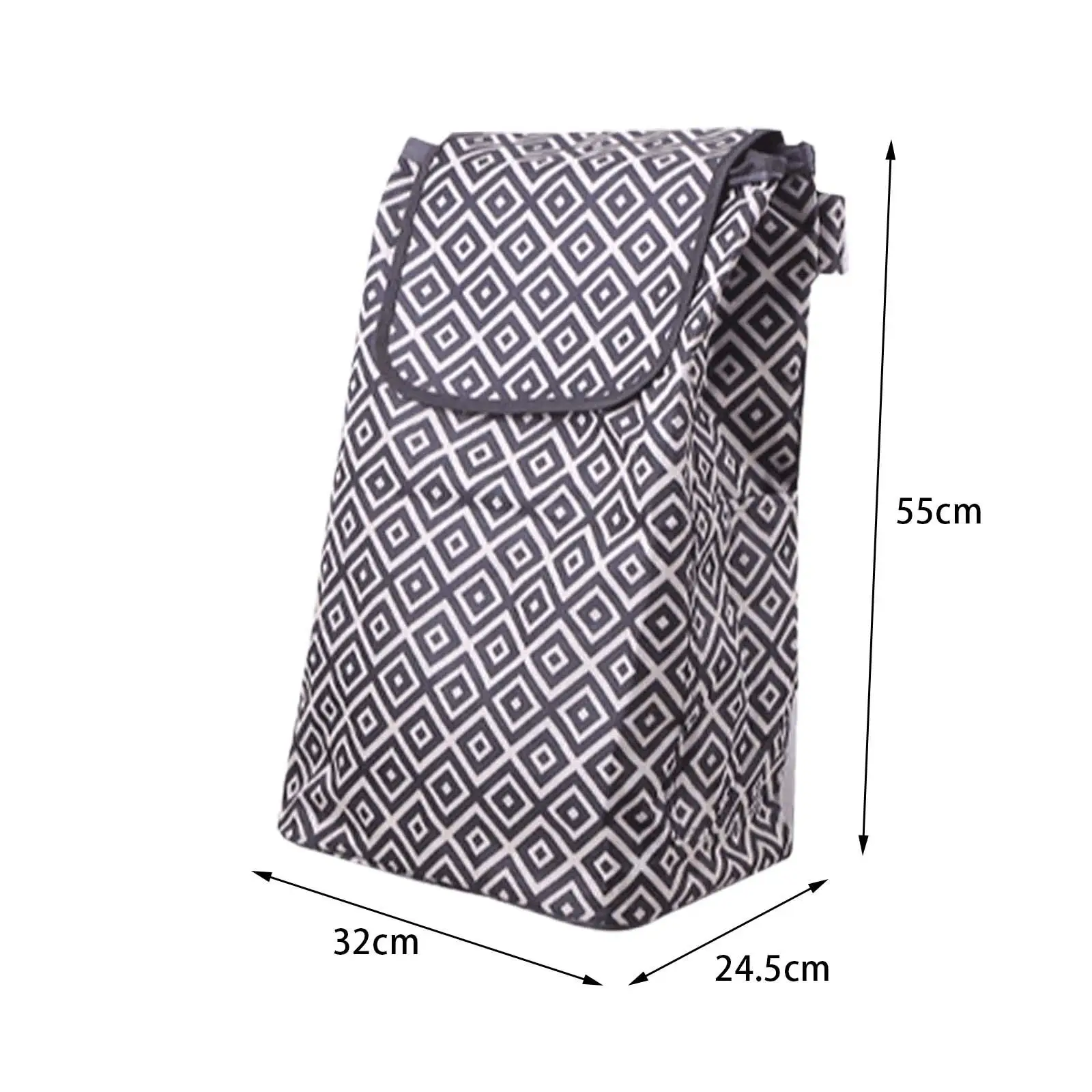 Shopping Cart Replacement Bag Convenient Folding for Outdoor Shopping Carts