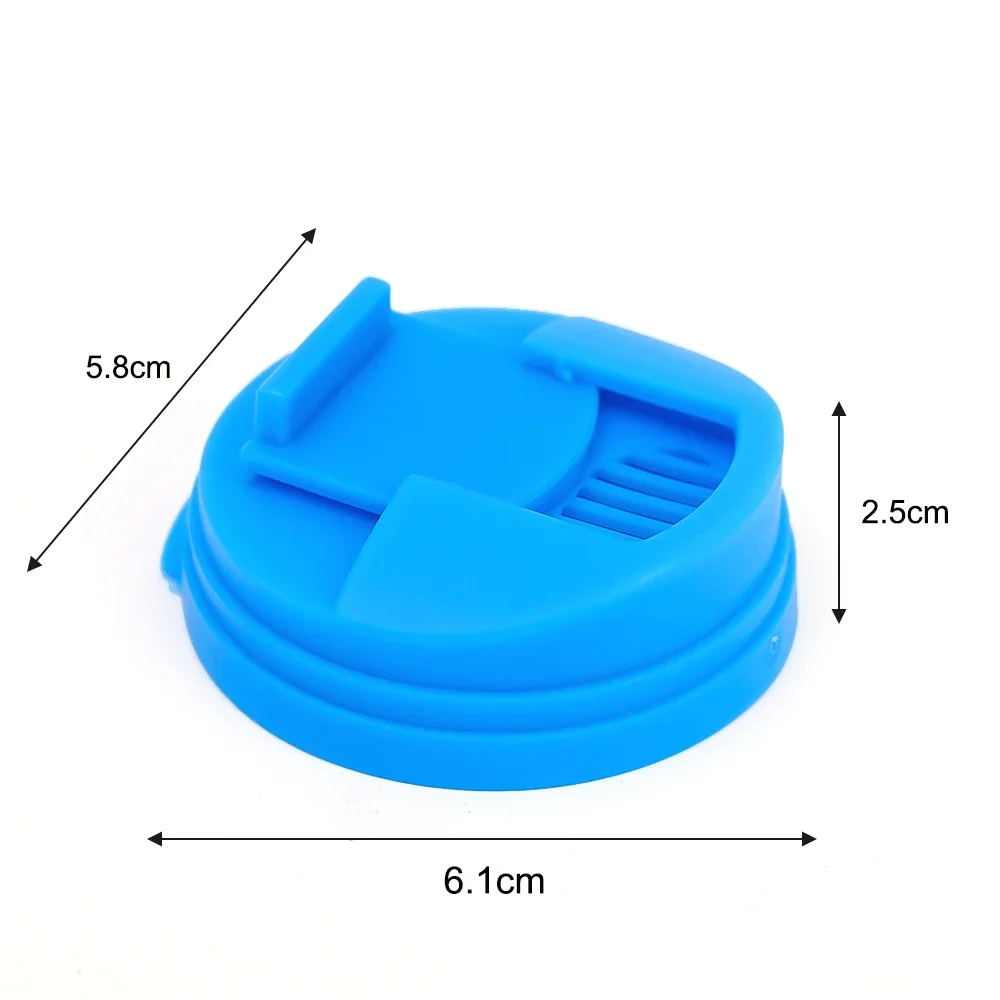 1/3Pcs Plastic Beverage Can Lids Leak-proof Drinks Protector Multi-color Air-leak Beer Sealing Cap Portable Water Bottle Covers