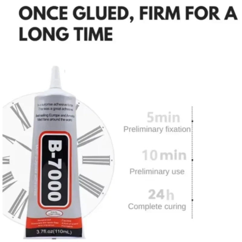 B-7000 لاصق مجوهرات الغراء، مجوهرات الهاتف المحمول شاشة تعمل باللمس، راتنجات الايبوكسي حجر الراين الحرفية مجوهرات لاصق الغراء السائل #2