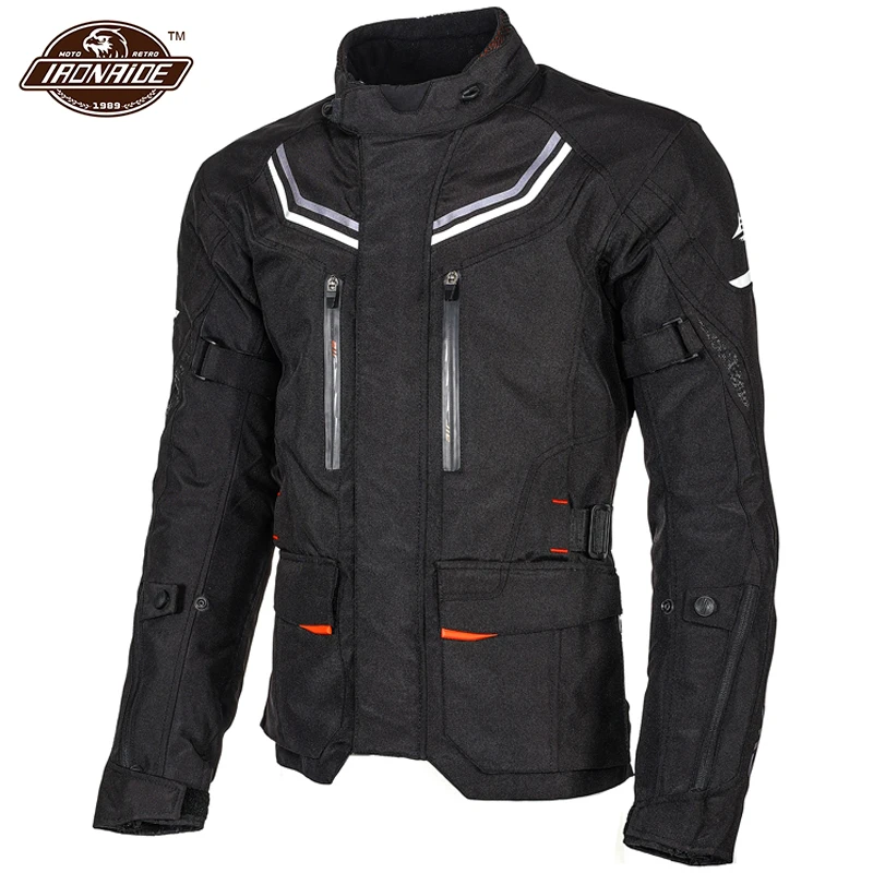 Motorcycle Jacket Waterproof Chaqueta Moto Anti-fall Motocross Jacket Off Road Racing Riding Jacket With CE Protection