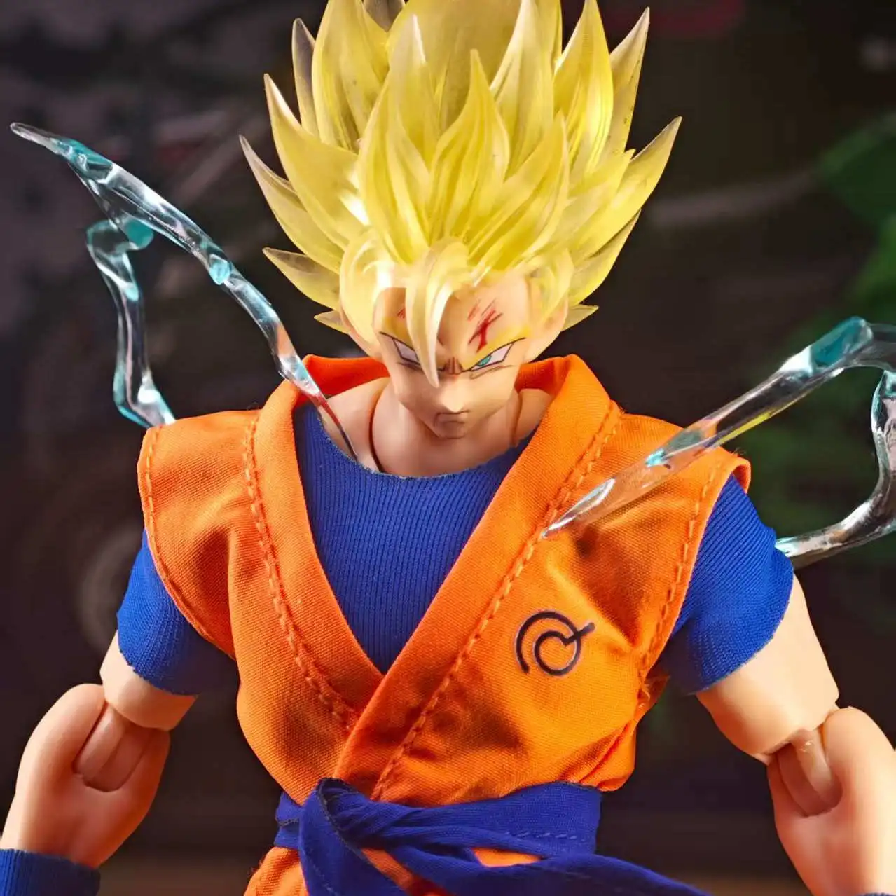 In Stock Dragon Ball Anime Action Figure Goku Daoist Robe Orange Blue Uniforms Goku Training Suit Clothes Accessories Toys Gifts