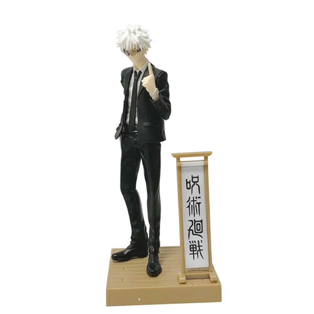 

17cm Anime Figure Jujutsu Kaisen Diorama Satoru Gojo Suguru Geto Suit Ver Special Action Figure Model Toys for Birthday Gift