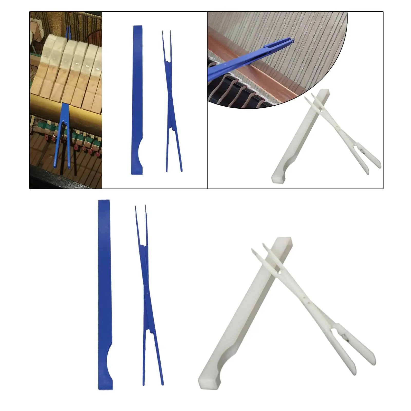 أداة ضبط البيانو كتم الصوت ثلاثية أسهل خلط أداة كتم البيانو التريبل لموالف البيانو عشاق البيانو والمعلمين #4