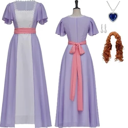 Movie Titanic Rose DeWitt Bukater Cosplay Costume Princess Dress Outfits Halloween Carnival Party Cosplays Evening Gown Dress