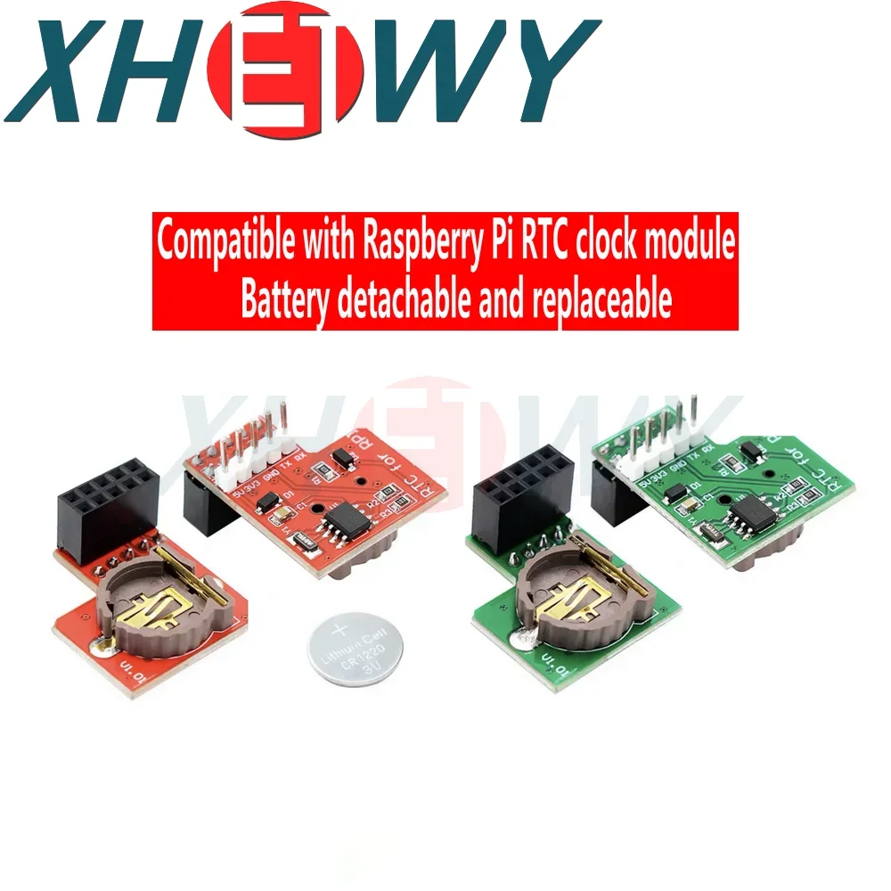 DS1307 Clock Chip I2C RTC DS1307 High Precision RTC Module Real Time Clock Module for Raspberry Pi