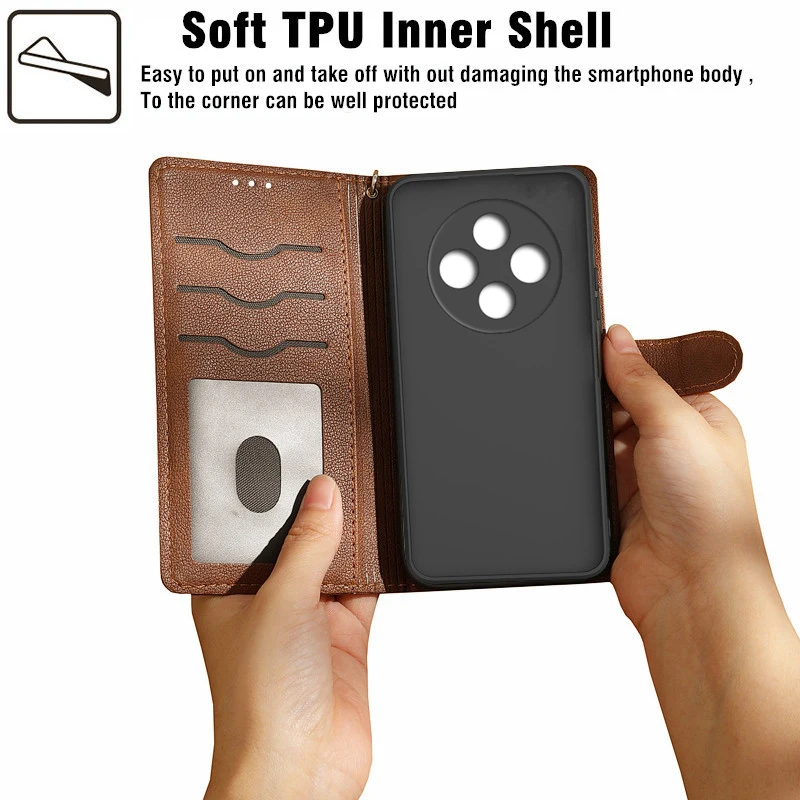 Wallet Flip Case For Xiaomi Poco C75 Phone Case Etui Poco C75 Cover global Version Housing Poco C75 C 75 PocoC75 Shell Coque 5G